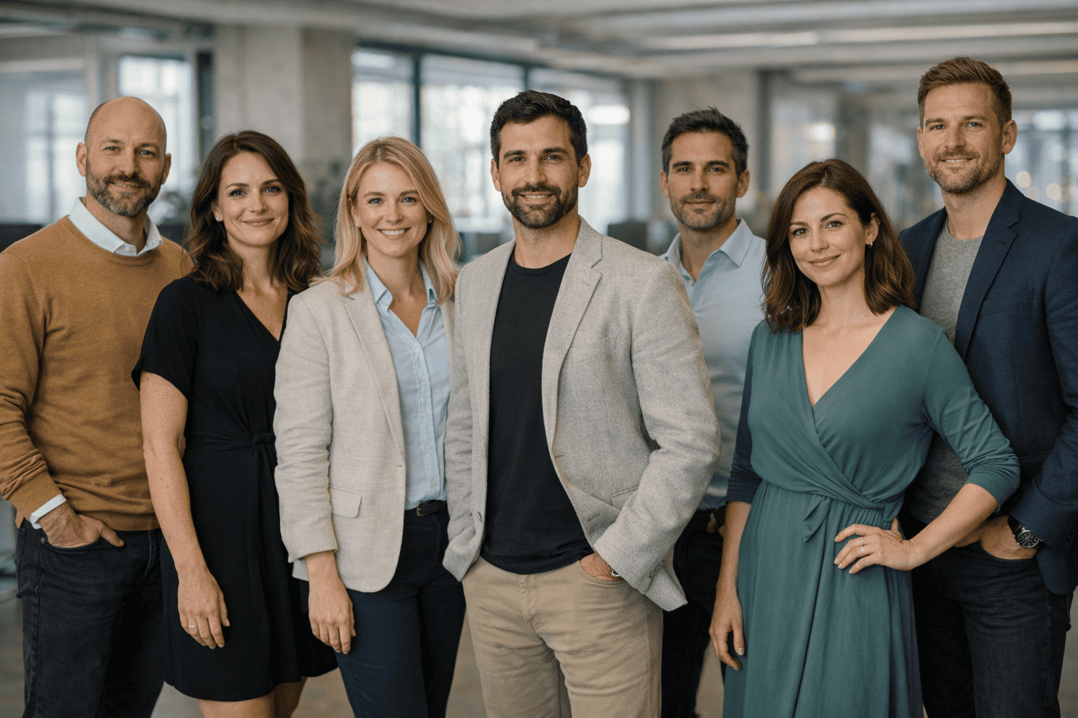 Team working on AI trading platform — Szczyt Evocorex